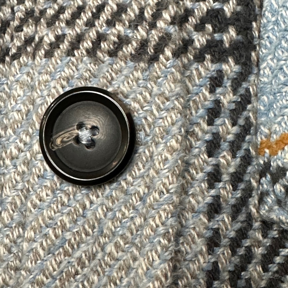 Women's Prana Lower Falls Flannel Jacket in the Big Sky Blue Size M - Picture 13 of 16